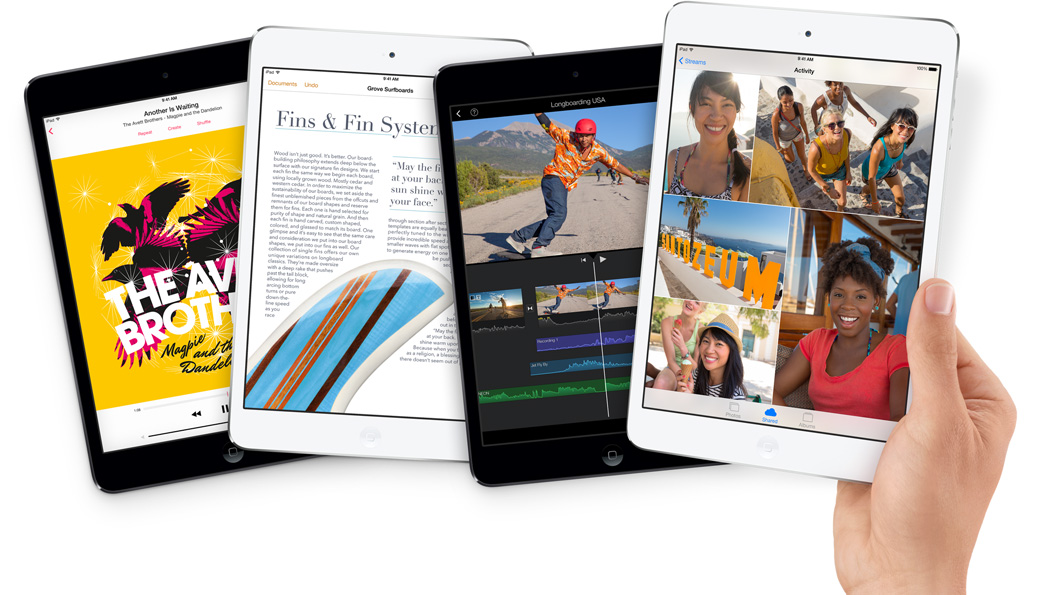 iPad mini 2, màn hình Retina 7,9 inch siêu nét