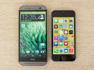 So sánh HTC One M8 và iPhone 5s