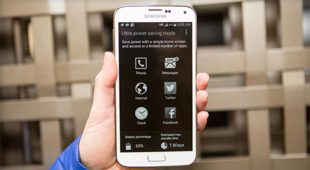 Mẹo cải thiện pin cho Samsung Galaxy S5