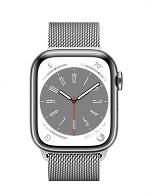 Apple Watch Series 8 GPS + 4G, 41mm - Viền thép dây thép - VN/A (Silver)