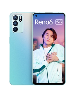 Điện thoại di động OPPO Reno6 5G 128/8GB (Blue silver) 98%