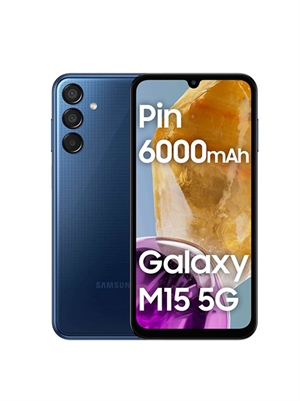 Samsung Galaxy M15 5G Dark Blue (6GB/128GB) Chính hãng - Pin 6.000 mAh