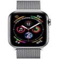 Apple Watch Series 4 GPS + LTE 44mm, viền thép, dây milanese (Silver)