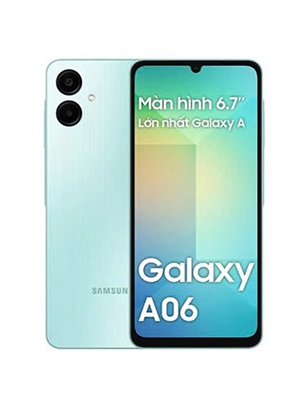 Samsung Galaxy A06 4GB/128GB Green - Chính hãng