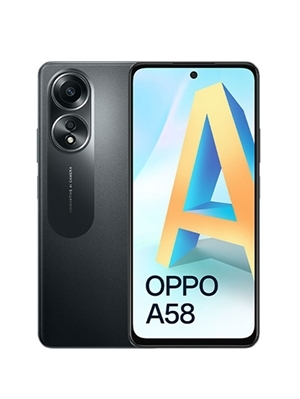Điện thoại di động OPPO A58 6GB/128GB BLACK Chính hãng