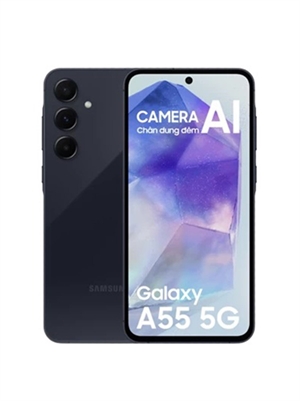 Điện thoại Samsung Galaxy A55 5G Black (8GB/128GB) Chính hãng