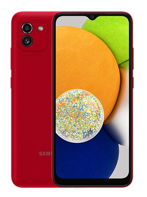 Điện thoại di động Samsung Galaxy A03 64/4GB Chính hãng (Red)