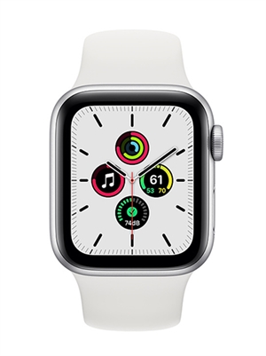 Apple Watch SE GPS, 40mm Aluminum Case with Sport Band (White) - Chính hãng (VN/A)