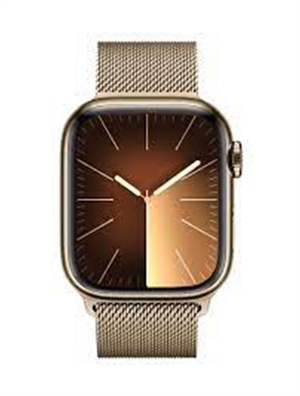 Đồng hồ thông minh Apple Watch Series 9 - GPS + LTE, 41mm - Vỏ Thép Dây Thép - VN/A (Gold)