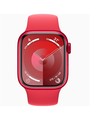 Đồng hồ thông minh Apple Watch Series 9 - GPS + LTE, 45mm - Vỏ Nhôm Dây Cao Su - VN/A (Red)