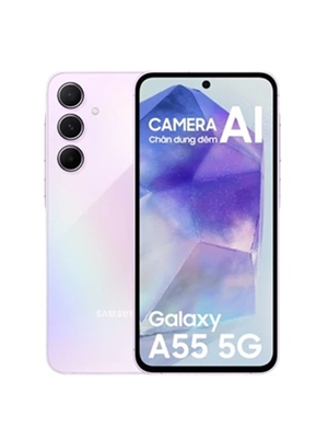 Điện thoại Samsung Galaxy A55 5G Violet (12GB/256GB) Chính hãng